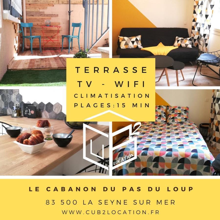 Le Cabanon du Pas du Loup - Studio climatisé La Seyne-sur-Mer Esterno foto